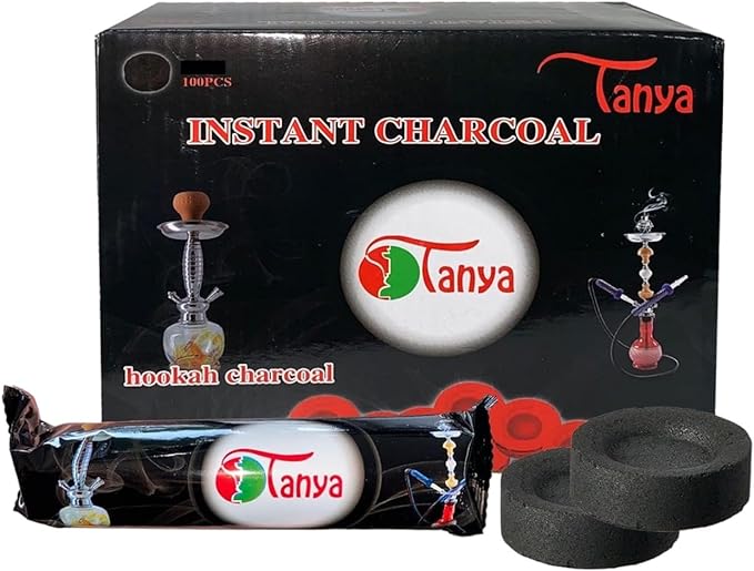 Tanya | Instant Hookah Coals (100 Pieces) Box