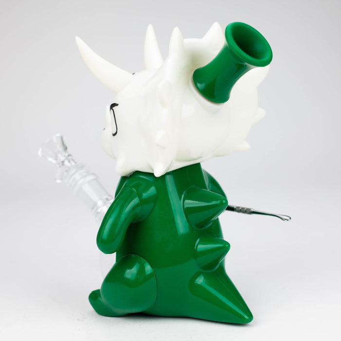 9" Tricerapots water pipe-Assorted [H379]