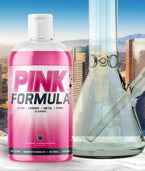 Pink Formula | 16oz Reusable glass and pipe cleaner