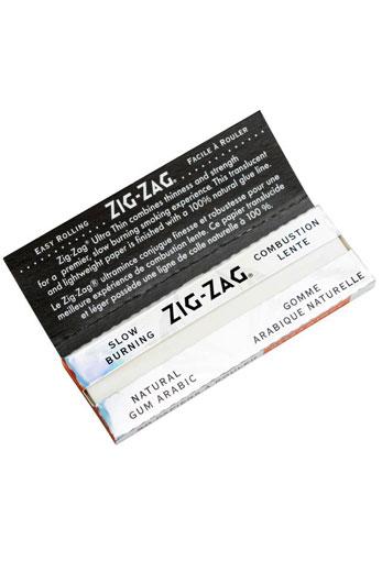 ZIG-ZAG Ultra Thin Papers 1 1/4 Pack of 2