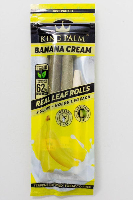 King Palm Hand-Rolled flavor slim Leaf 1 pack