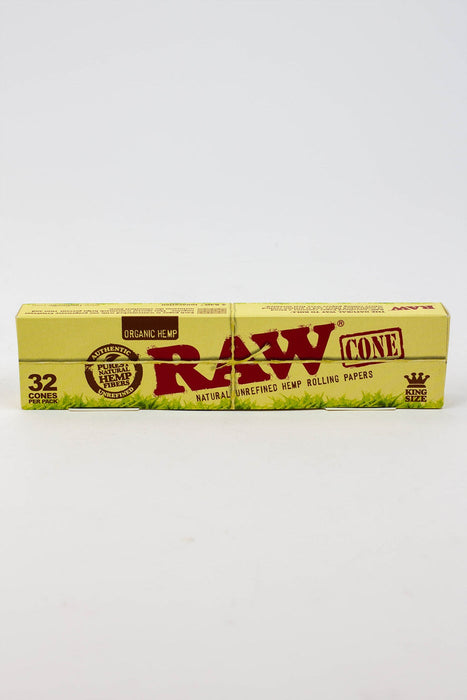 RAW ORGANIC PRE-ROLLED CONE KS – 32/PACK