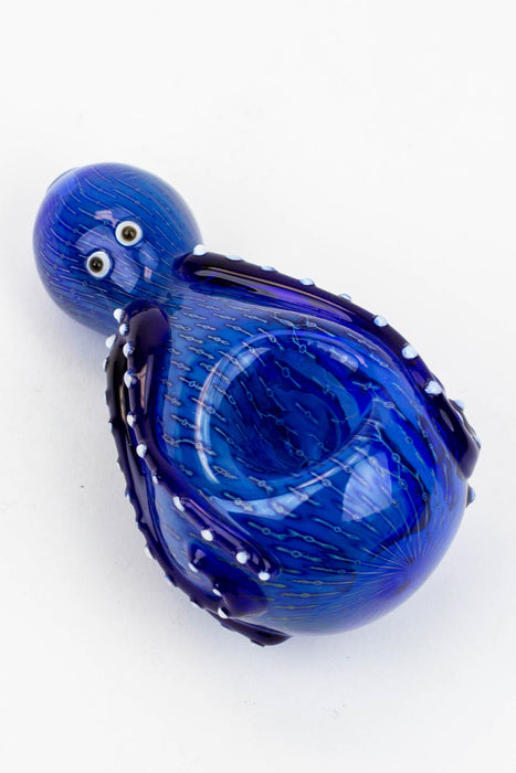 4" GLASS PIPE-OCTOPUS [XTR1040]