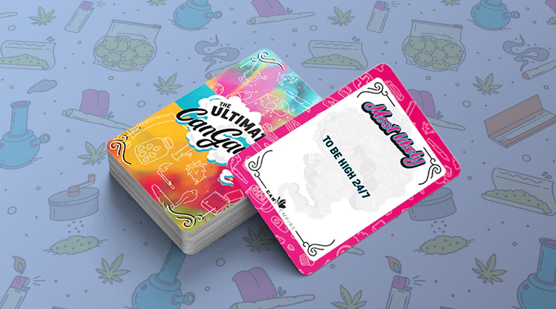 Introducing the Ultimate CanGame: Elevate Your Sesh with 420-Themed Party Fun!