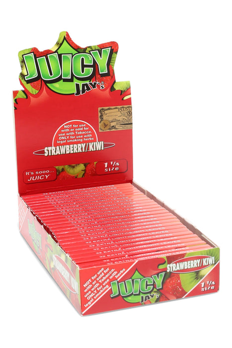 Juicy Jay’s 1¼ Flavored Rolling Papers – 24-Count Display