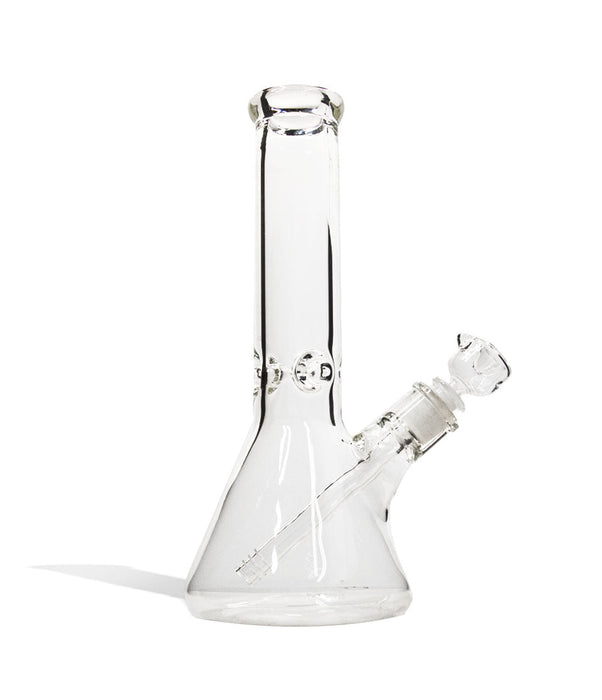 12 inch Beaker Water Pipe with Ice Pinch and Colored Bowl