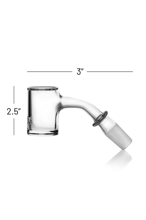 GRAV® 14mm 45° Seamless Quartz Banger