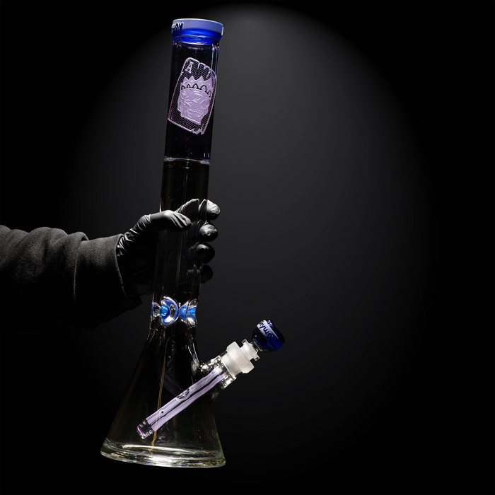 Cursed Saint Card 16" Beaker Bong