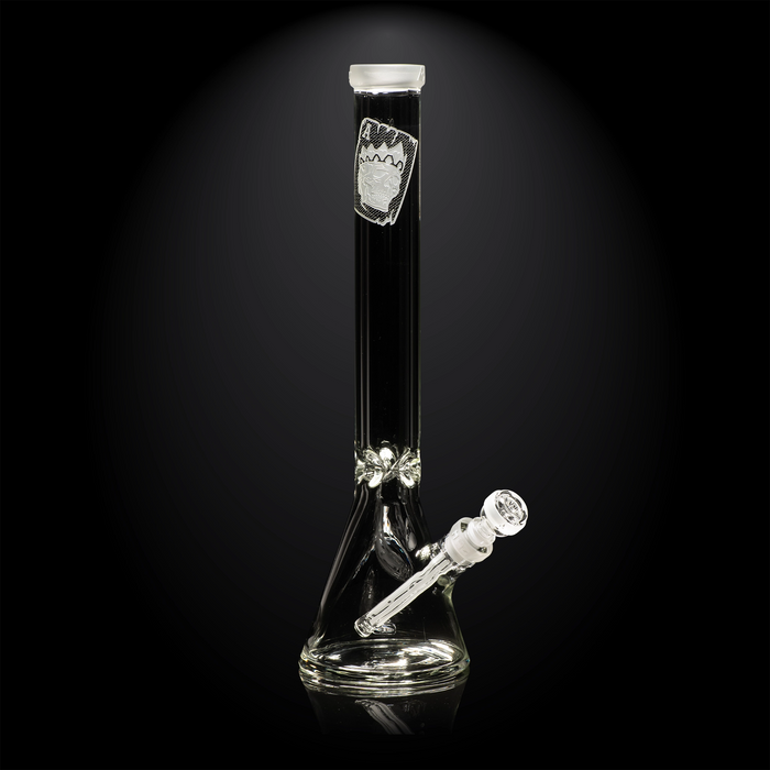 Cursed Saint Card 16" Beaker Bong