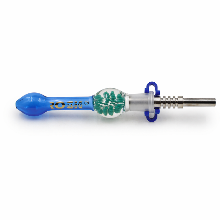 Terra-Flow 14mm Rock Glass Honey Straw