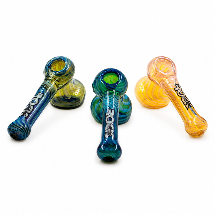 Rock Glass RippleForge Hammer Bubbler