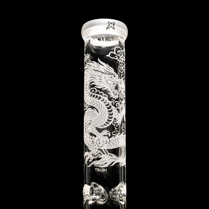 Dragon Heart XL 14" Collins Perc Beaker Bong