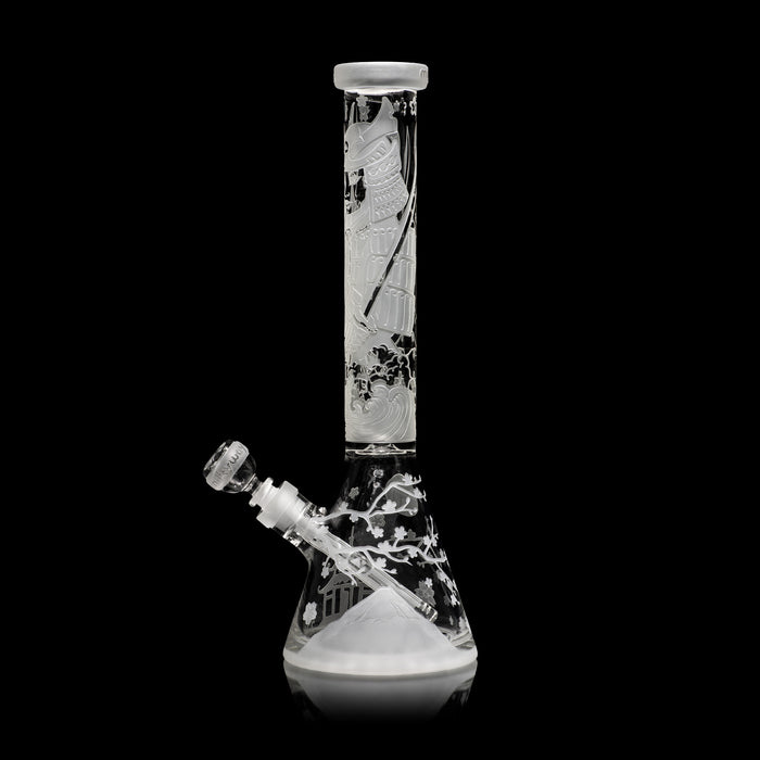 Femme Samurai 16" Clear Beaker Bong