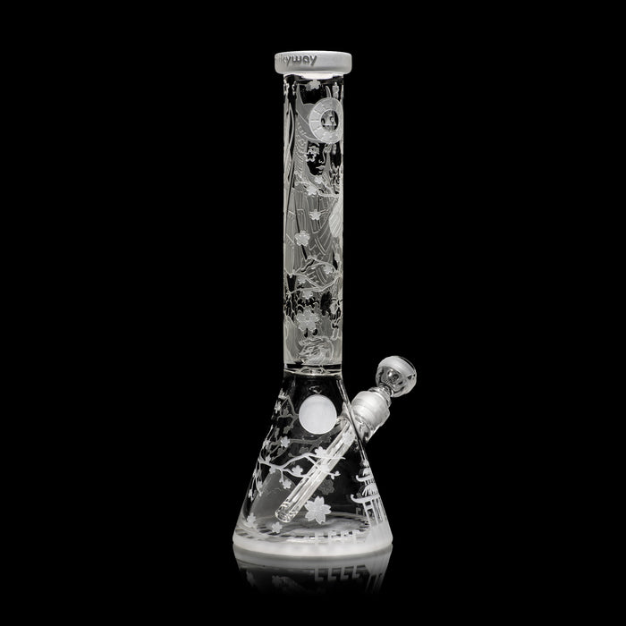 Femme Samurai 16" Clear Beaker Bong
