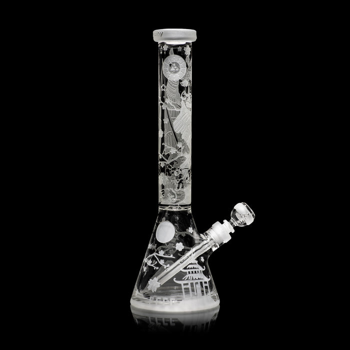 Femme Samurai 16" Clear Beaker Bong