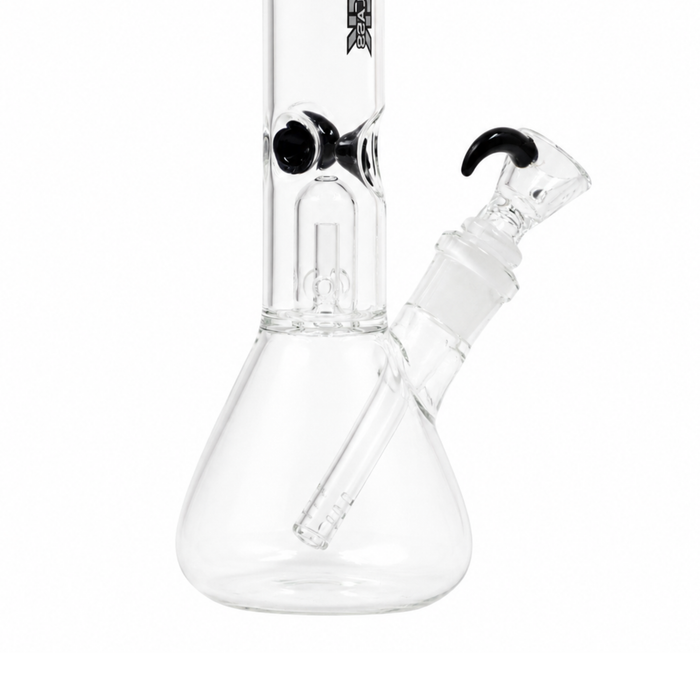 Rock Glass Frost Dome 8" Beaker Bong
