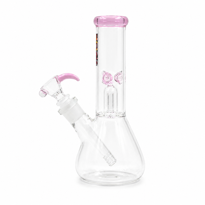 Rock Glass Frost Dome 8" Beaker Bong