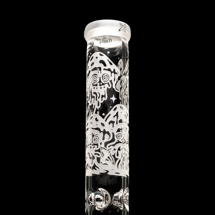 Mushroom Town 14" Collins Perc Beaker Bong