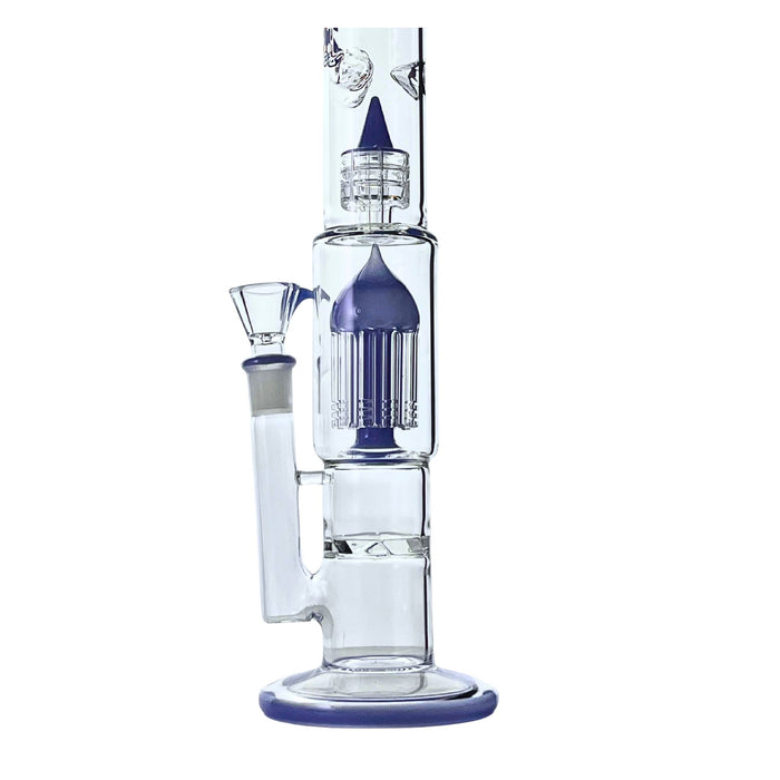 Rock Glass 16" Tri-Storm Perc Tower