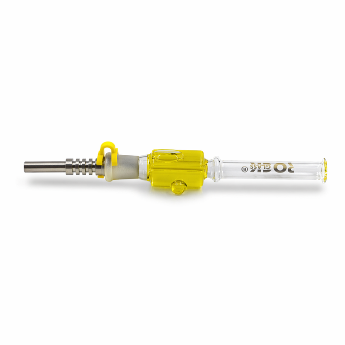 Liquid Lava Collector 14mm Rock Glass Freezable Glycerine Straw