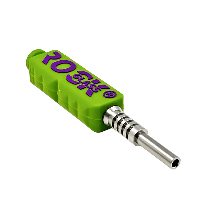Rock Solid Dabber Silicone & Titanium Nectar Collector