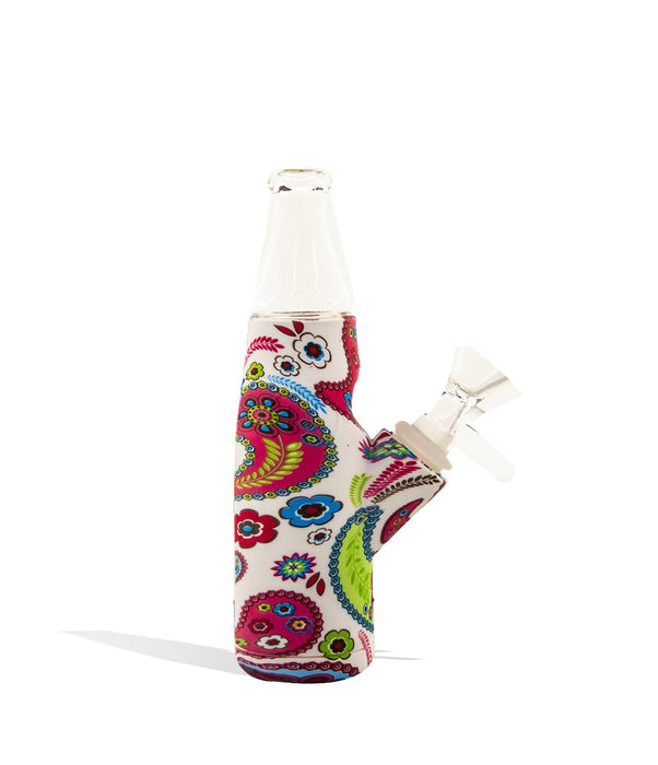 Bottle Shaped Silicone Water Pipe with Custom Designs
