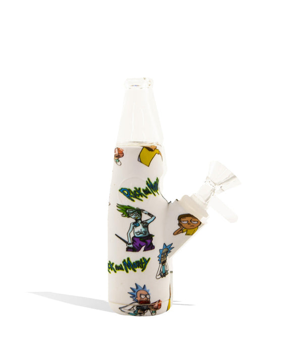 Bottle Shaped Silicone Water Pipe with Custom Designs