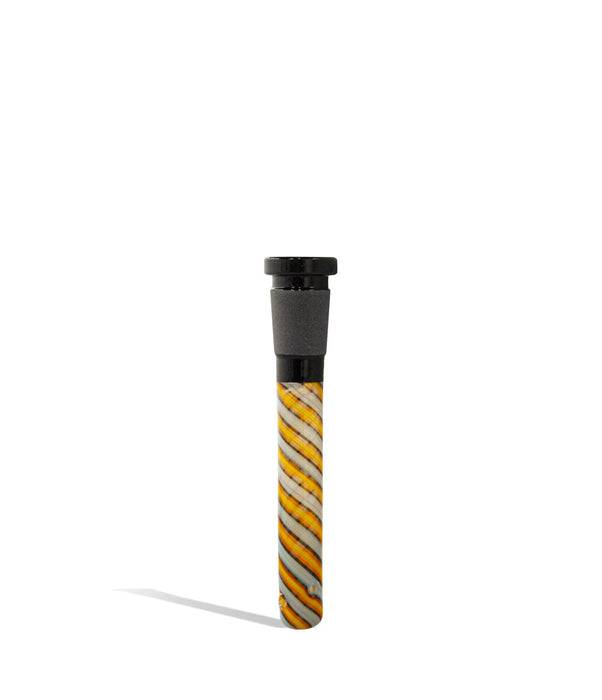 3.5 inch 14mm Downstem with Chromatic Swirl Design