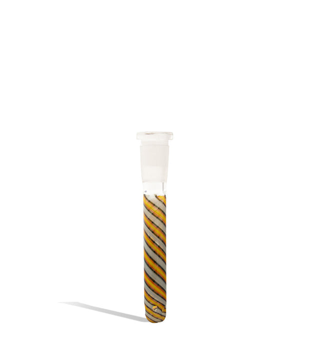 3.5 inch 14mm Downstem with Chromatic Swirl Design