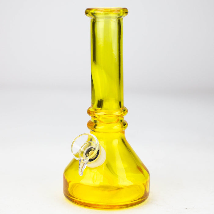 6" heavy color soft glass water bong — Bong