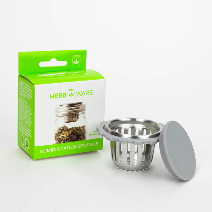 HERBWARE | Mason Jar Humidity PK holder R