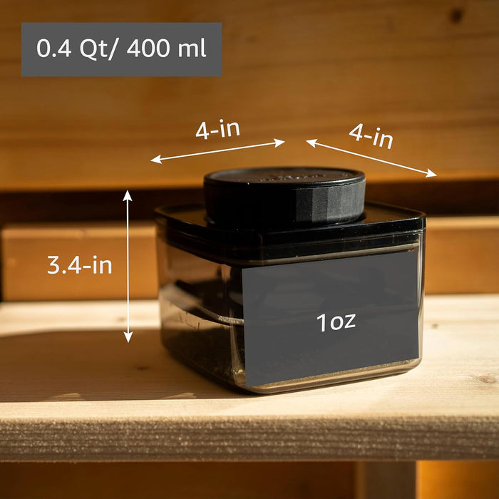 ANKOMN | Smell-Proof Airtight storage jar for up to 1 oz herbs