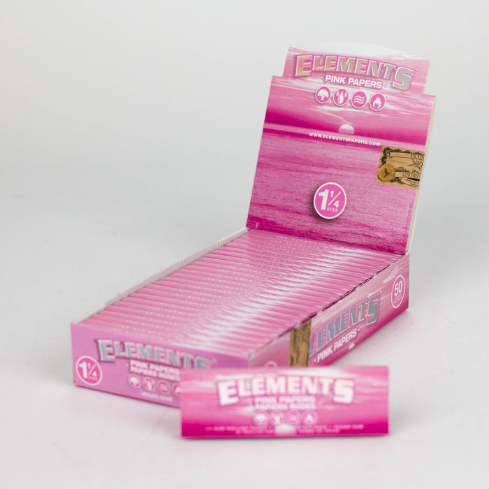 Elements Pink smoking Papers 1 1/4