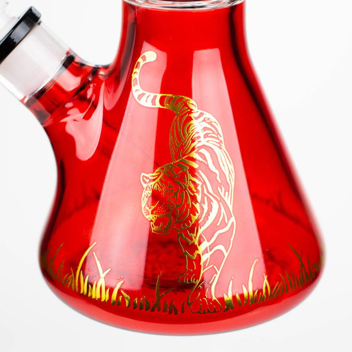 Infyniti | Untamed 14" 7 mm classic beaker water bong - Tiger [GP2019]