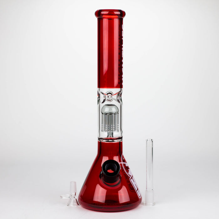 Infyniti | High Times 16" 7 mm classic beaker water bong with tree arm percolator [HIT1090GP]