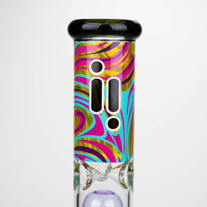Infyniti | Untamed 14" 7 mm classic beaker water bong - Jellyfish [GP2016]