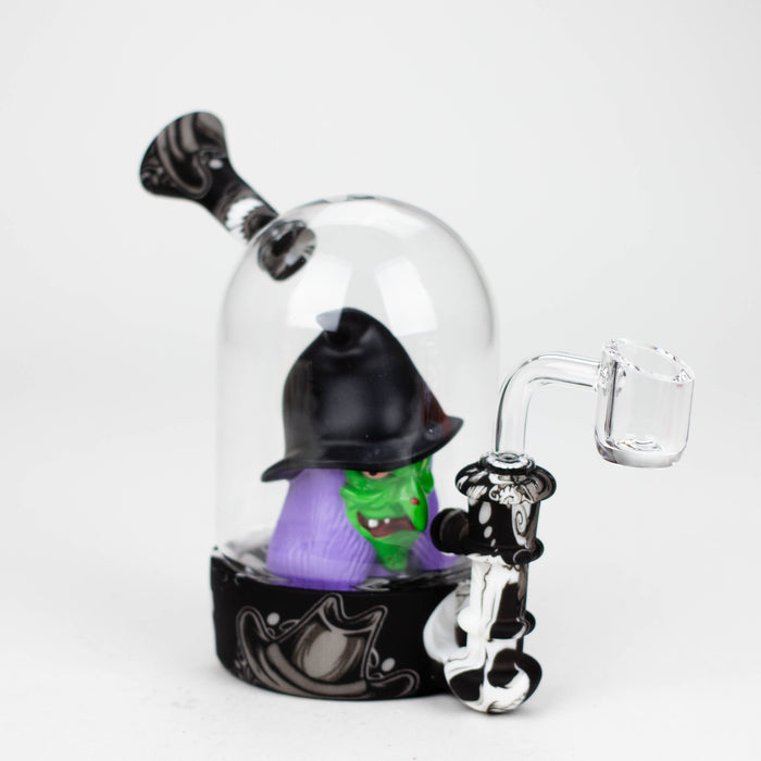 6'' Waterwheel water pipe-Witch [H194G]