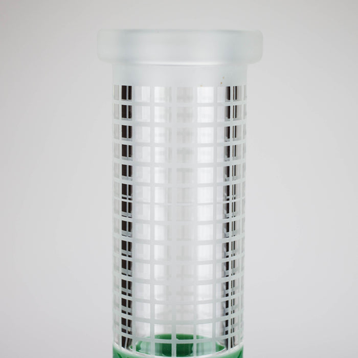 14" Beaker Base Glass Bong  [C1035-CC268]