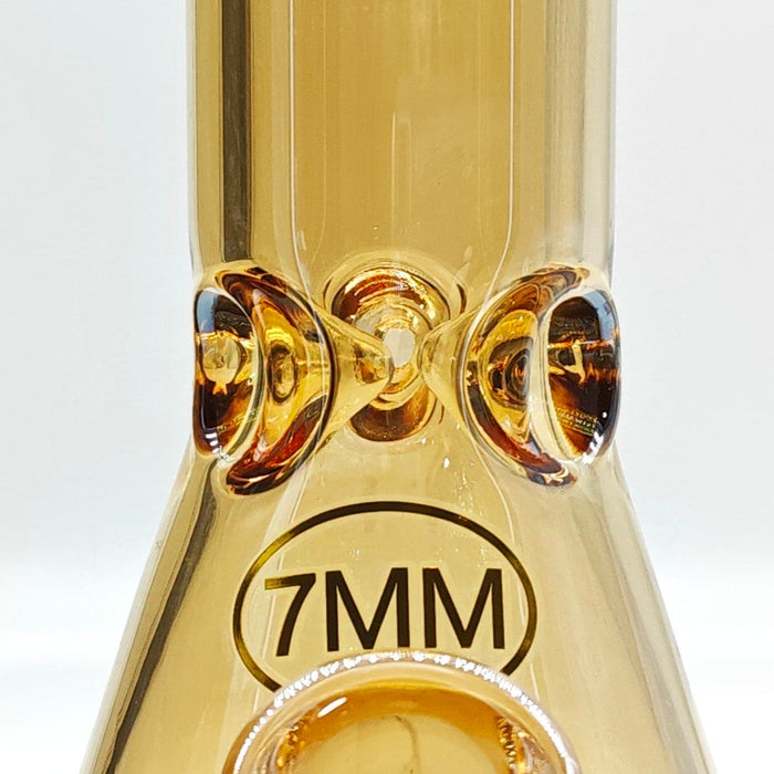 Fortune | 18" Electroplate Glass Beaker Bong [185007E]