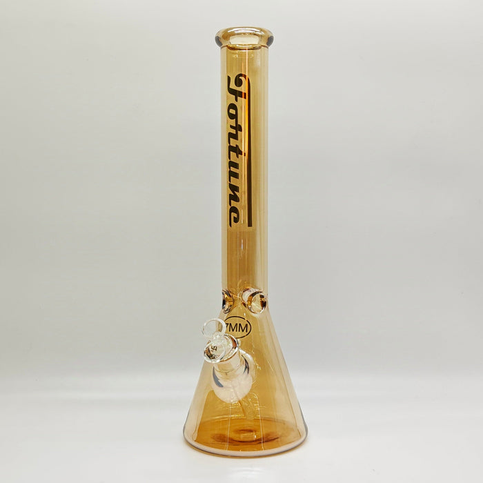 Fortune | 18" Electroplate Glass Beaker Bong [185007E]
