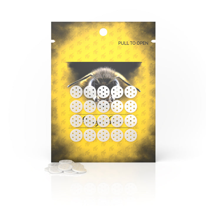 HONEYCOMB FLOWER BOWL PIPE SCREENS (20PK)