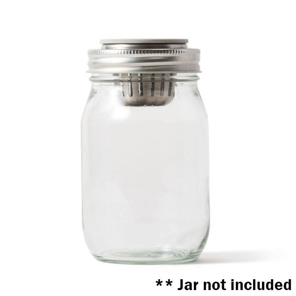 HERBWARE | Mason Jar Humidity PK holder R