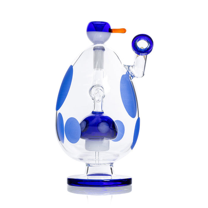 Hemper Spotted Egg XL Bong with Mushroom Perc – 9″