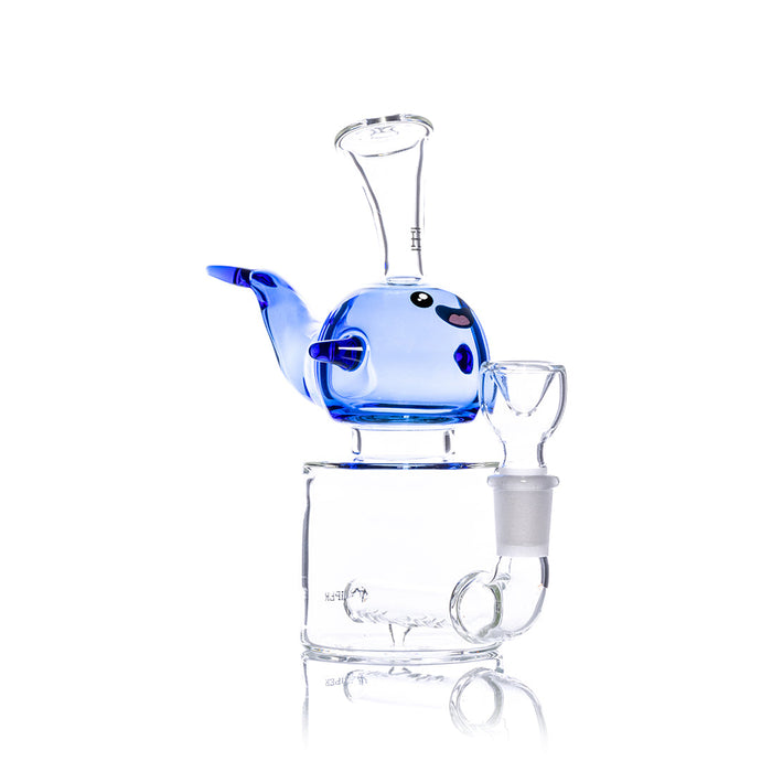 HEMPER - Blue Whale Bong 6.5"