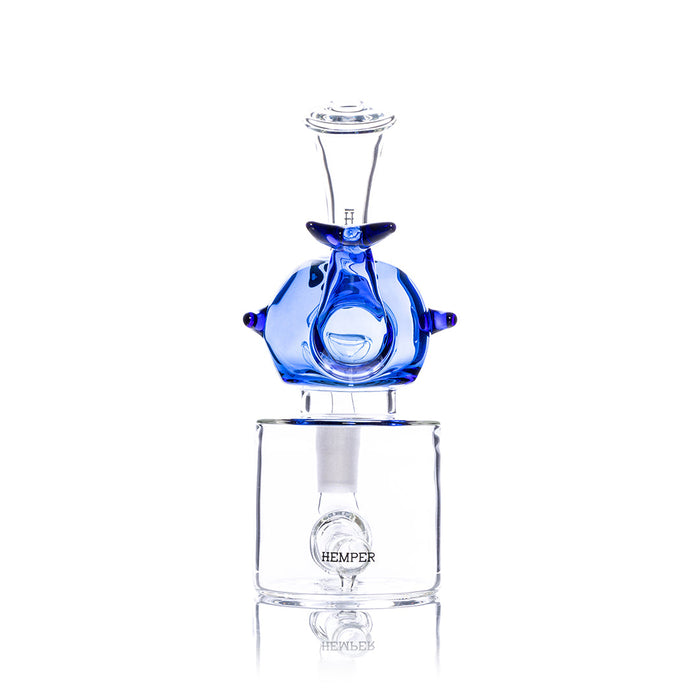 HEMPER - Blue Whale Bong 6.5"