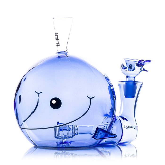 HEMPER- Blue Whale XL Bong 6.25"