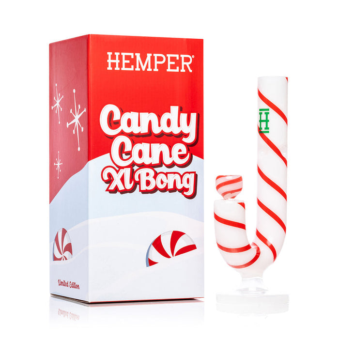 Hemper Candy Cane XL Bong – 10½″