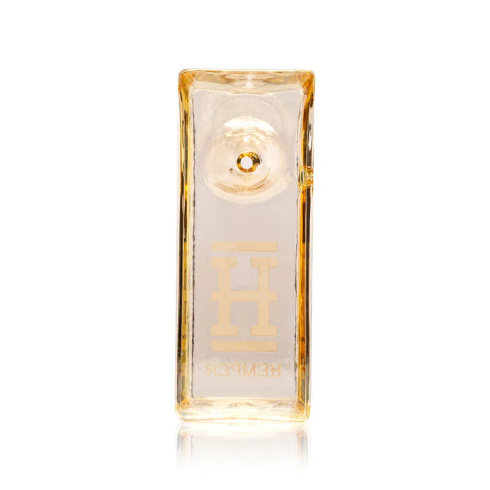 Hemper Gold Brick Glass Hand Pipe – 4″
