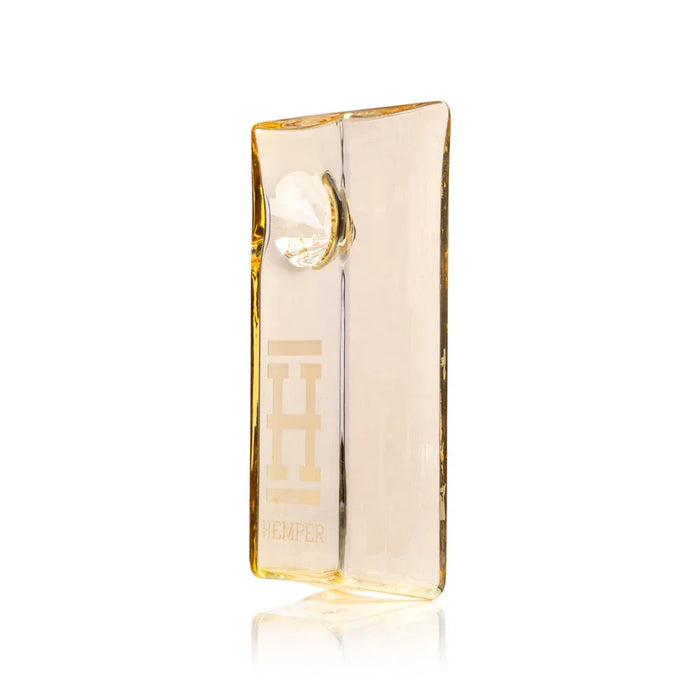 Hemper Gold Brick Glass Hand Pipe – 4″