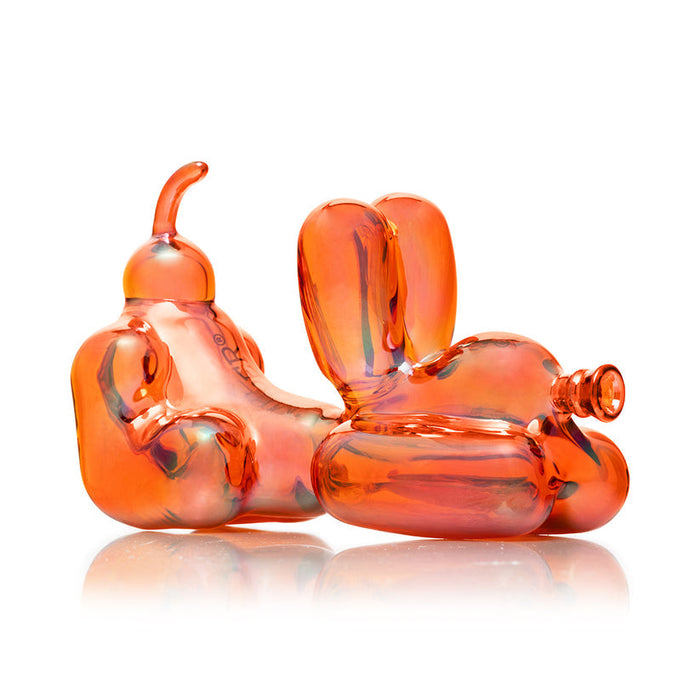 Hemper Balloon Dog Glass Hand Pipe – 4″